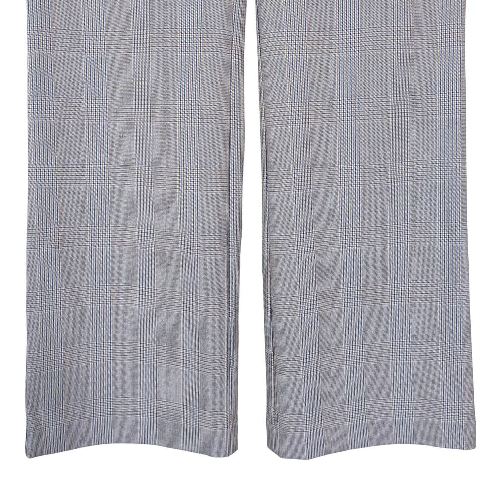 Aritzia Sunday Best Taro Pant Plaid Trousers SZ 0 Gray Office Siren Straight - Picture 4 of 9